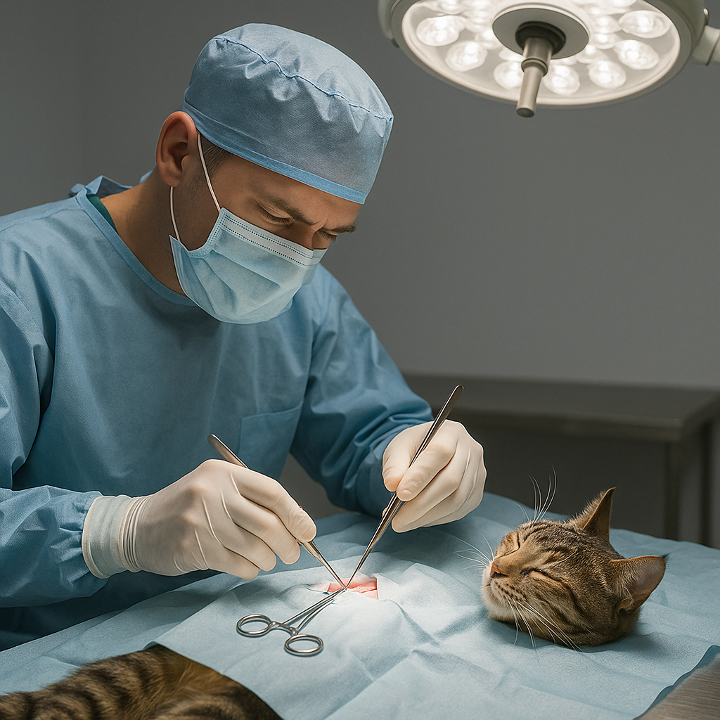 Demirtaş veteriner kliniği cerrahi operasyon